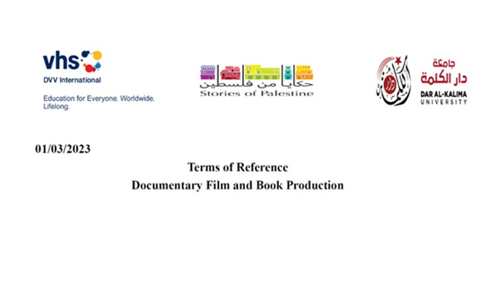 Terms of Reference Documentary Film and Book Production