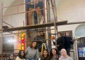 Dar al-Kalima Contemporary Arts Students Restore Murals in Historic Virgin Mary Greek Orthodox Church 