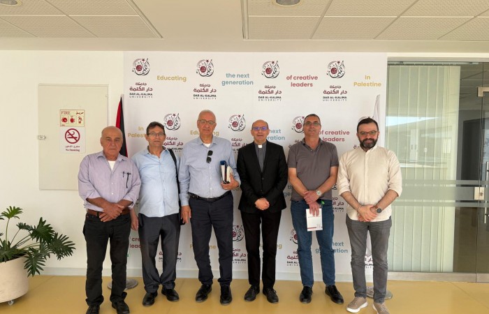 جامعة دار الكلمة تستقبل وفداً عن منتدى مرشدي السّياحة العرب في الدّاخل 