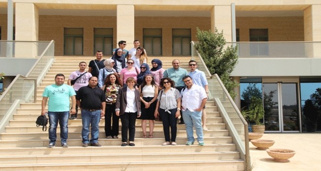 كلية دار الكلمة الجامعية تنظم رحلة تعليمية الى مؤسسات اعلامية في المملكة الاردنية الهاشمية