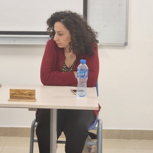 Eman Sharabati - Inheritance as a space for the production of future narratives: the craftsman's field in the Palestinian context in the colonial-settler context and the colonialist